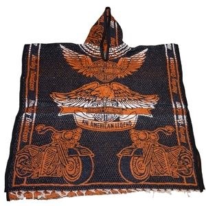 Harley Davidson Mexican Poncho - Ride in Style with Authentic Heritage